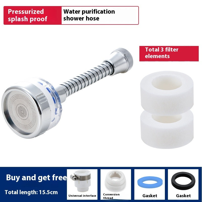 Water-Saving Filter Shower Head for Healthier Skin and Hair