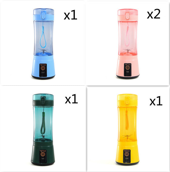 Portable Multi-Color Blender for On-the-Go Fresh Drinks
