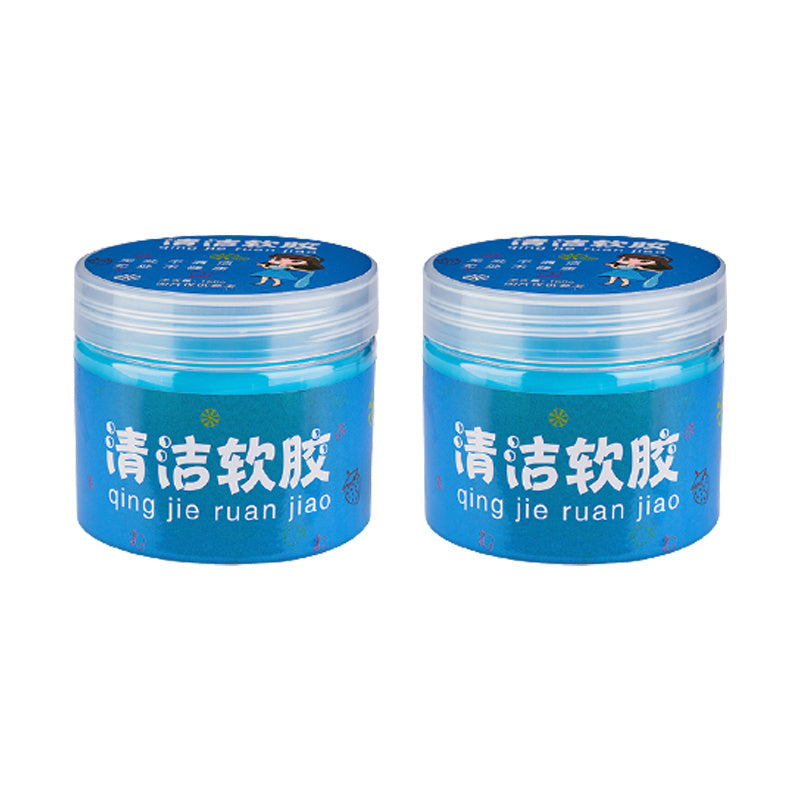 Reusable Blue Cleaning Gel for Dust and Debris Removal
