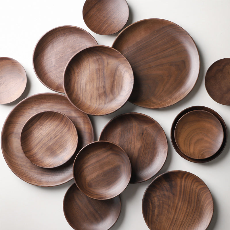 Eco-Friendly Wooden Dinnerware Set - Sustainable & Biodegradable