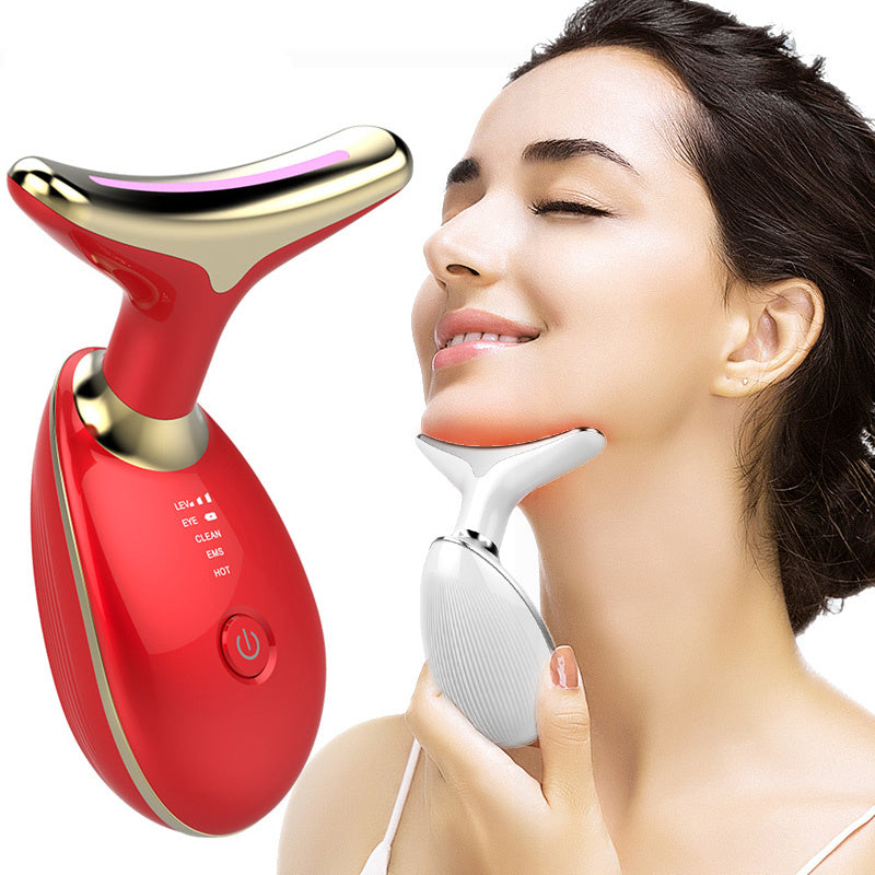 LED Photon Therapy Neck & Face Wrinkle Remover Device