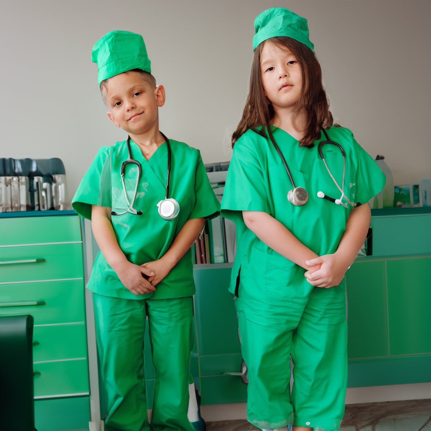 FITTO Kids Doctor Surgeon Costume