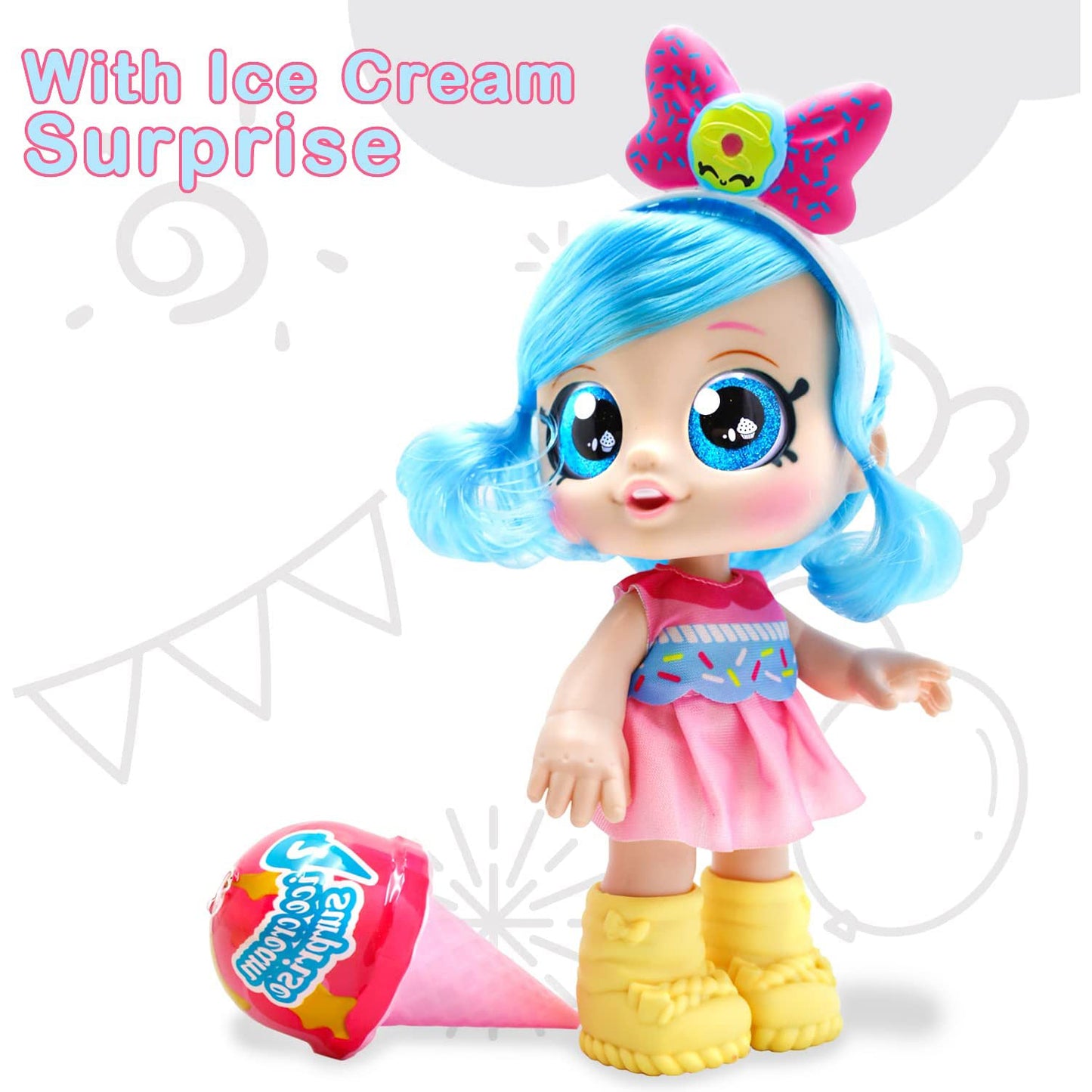 Kidwala pretty stylish modern American girl doll