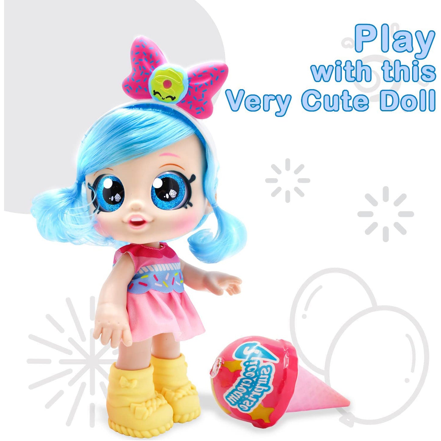 Kidwala pretty stylish modern American girl doll