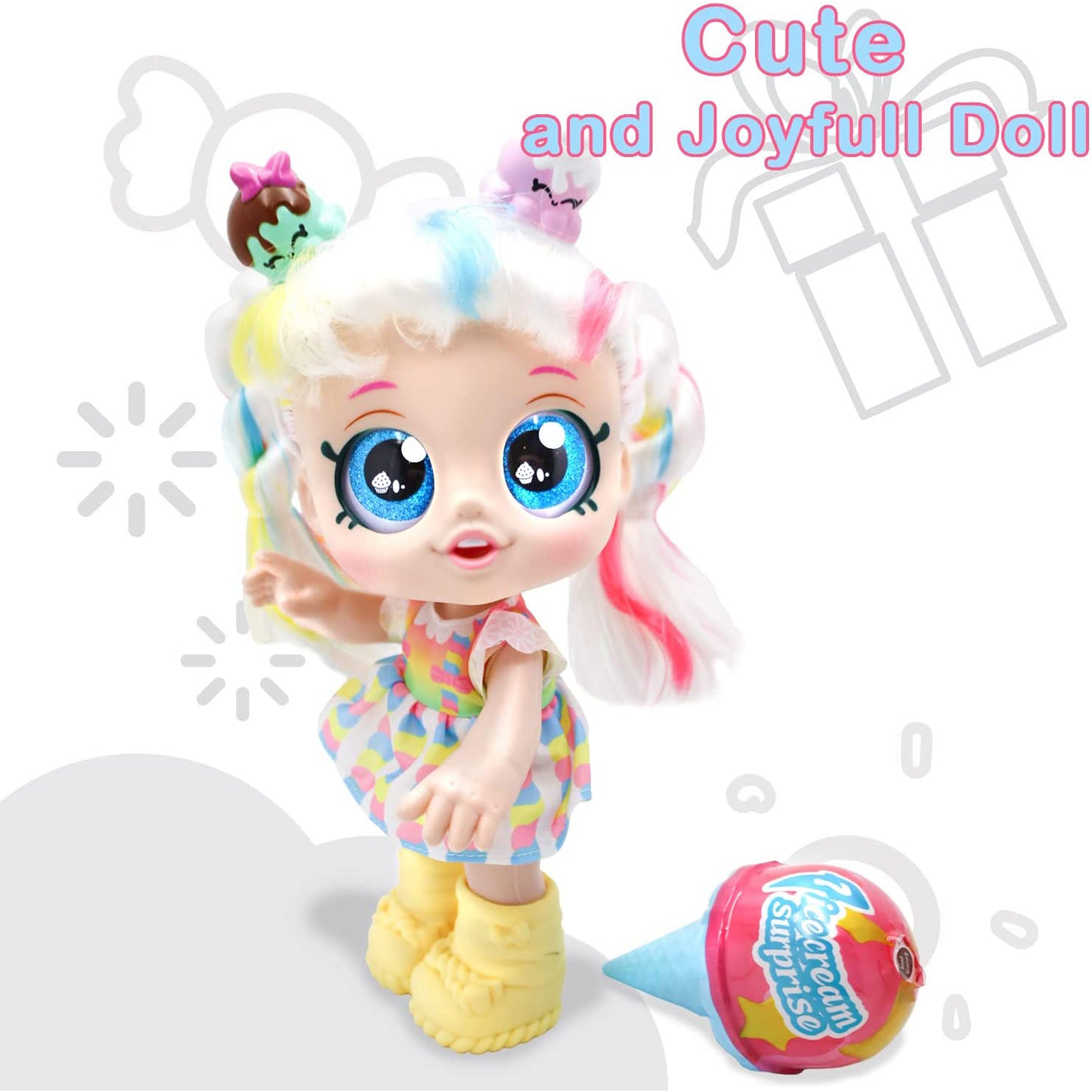 Kidwala pretty stylish modern American girl doll