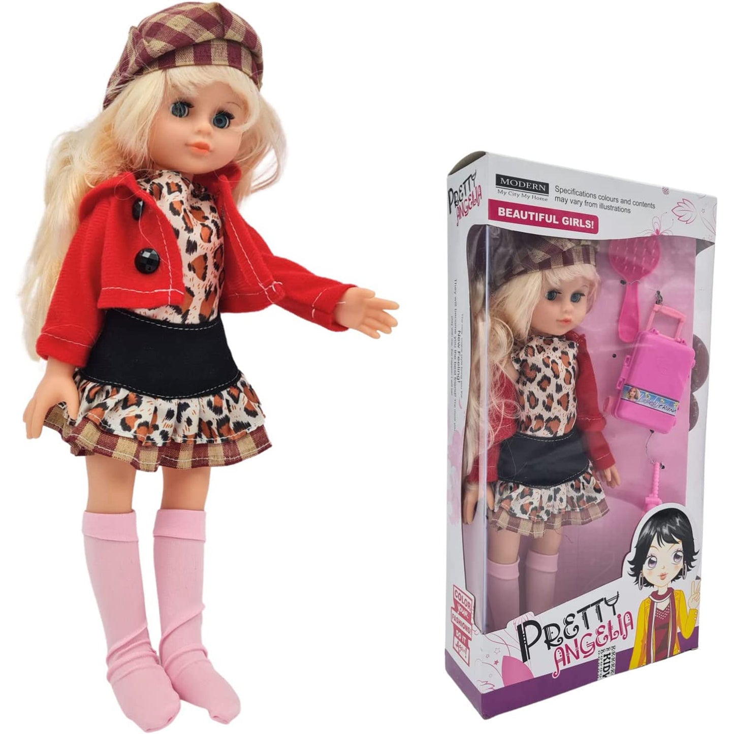 Kidwala blond hair poseable doll