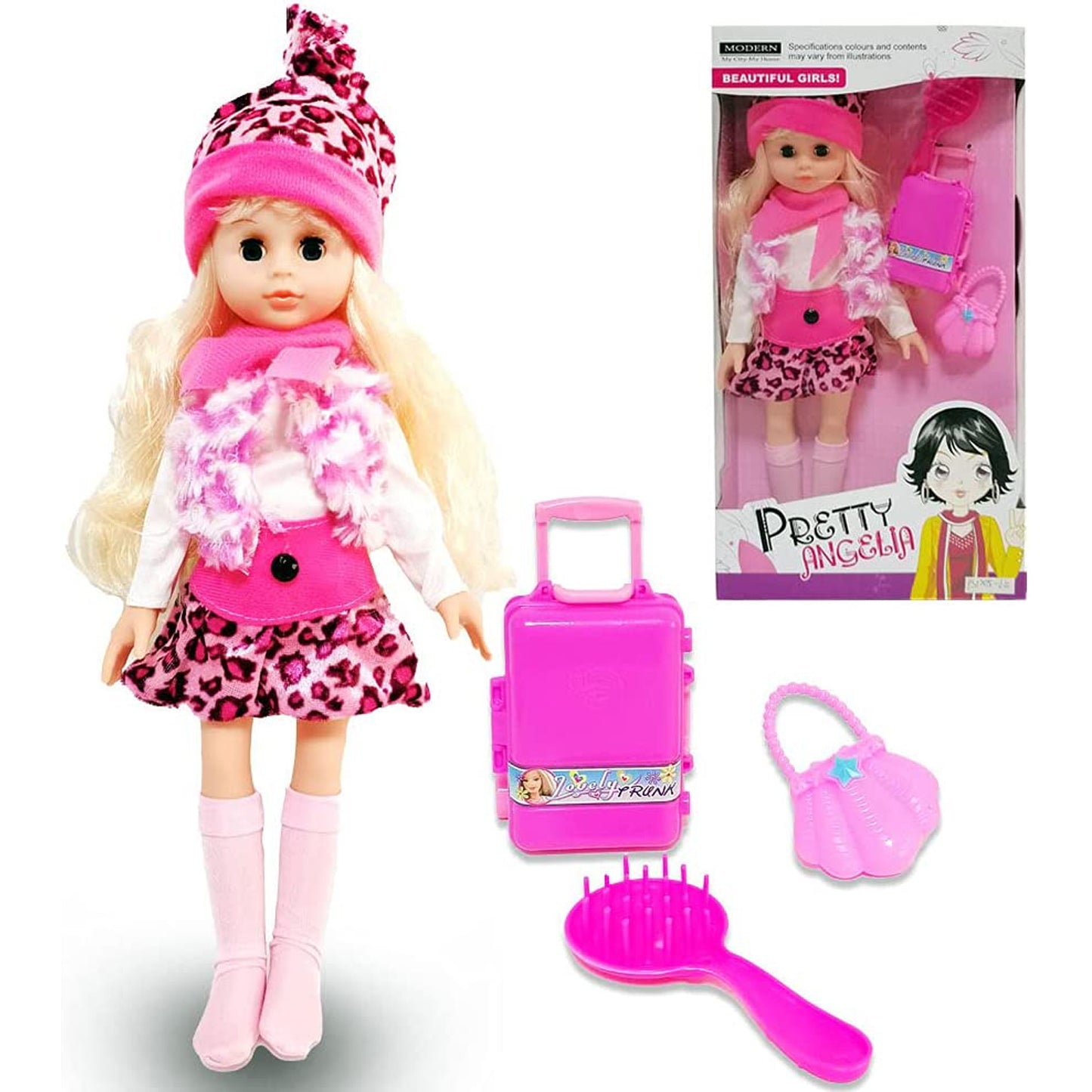 Kidwala blond hair poseable doll