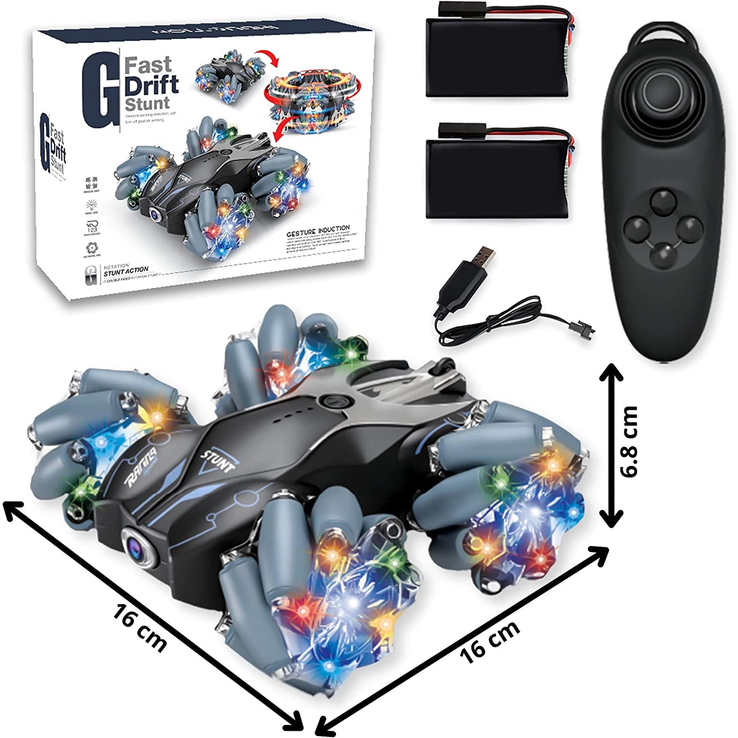 Kidwala Remote Control Stunt Car