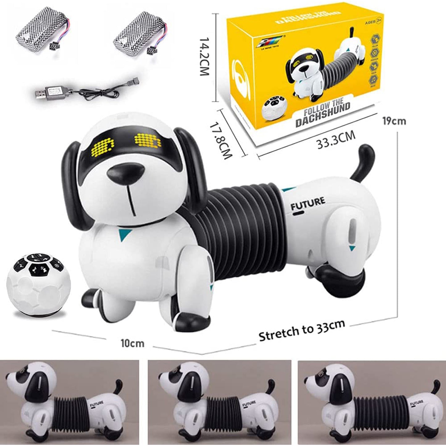Kidwala Remote Control Dog Dachshund