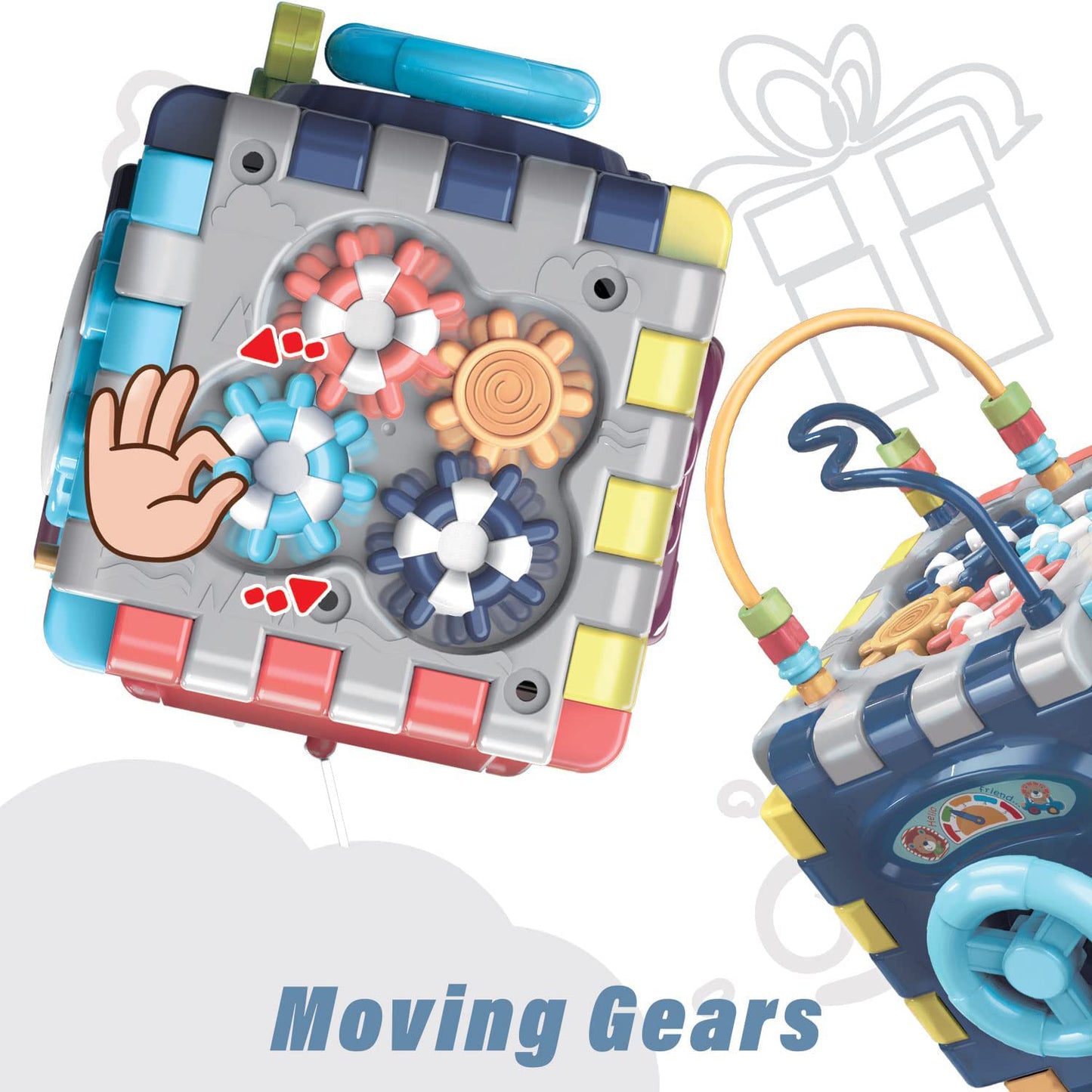 Kidwala Toddler Activity Cube Baby