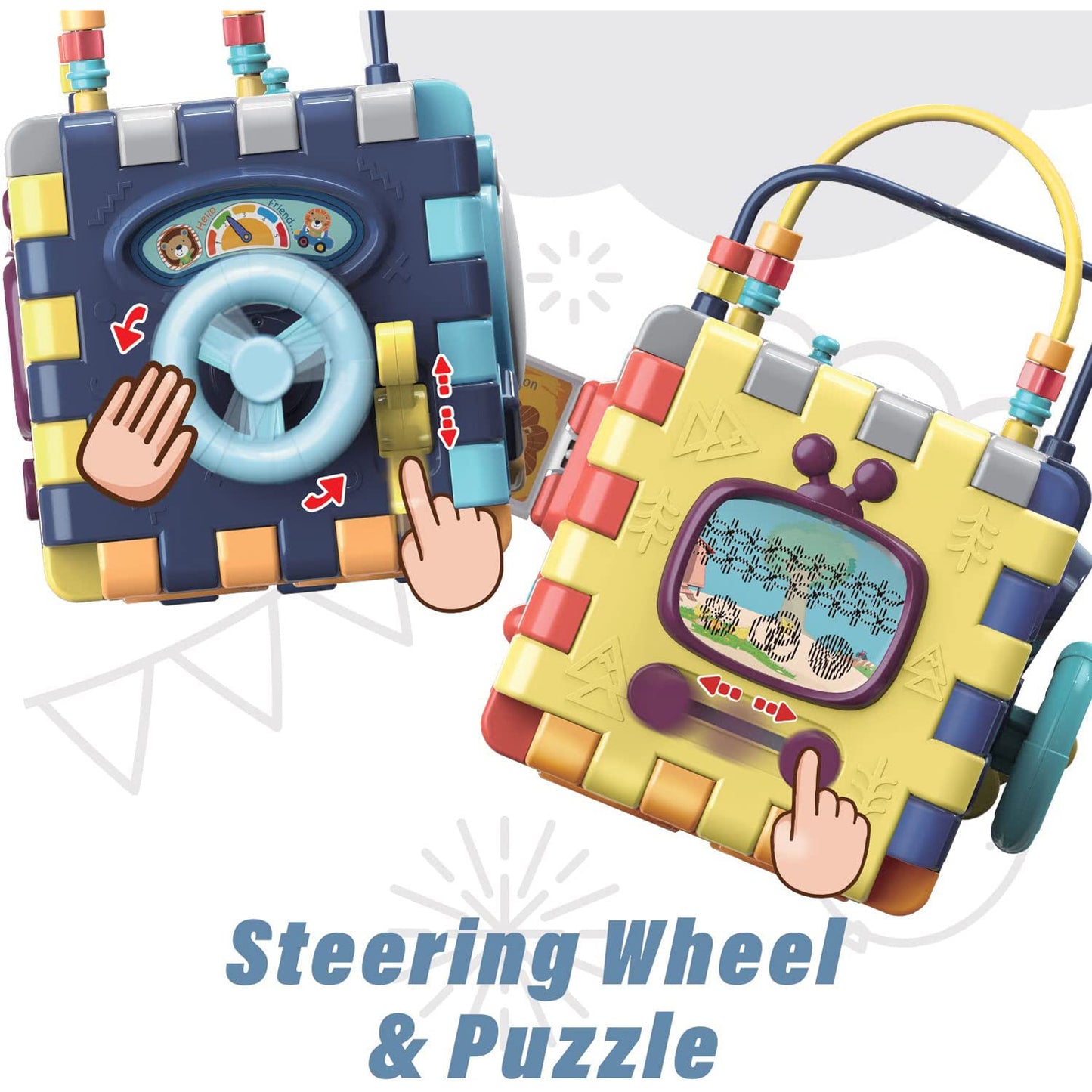 Kidwala Toddler Activity Cube Baby