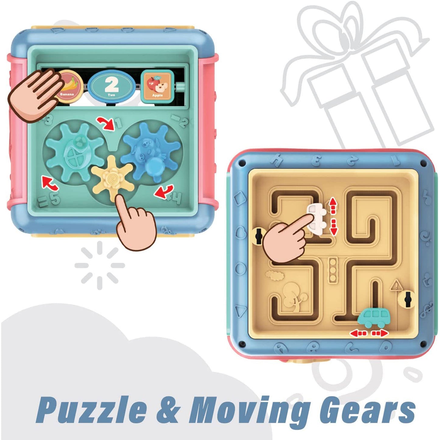 Kidwala Toddler Activity Cubes Puzzle