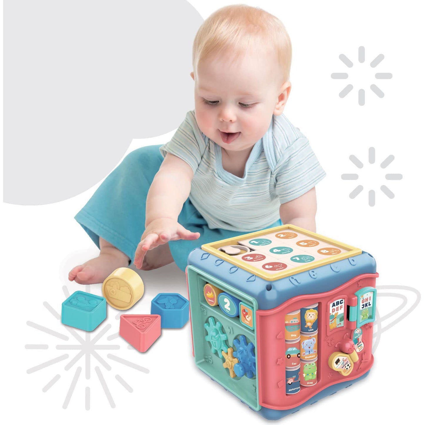 Kidwala Toddler Activity Cubes Puzzle