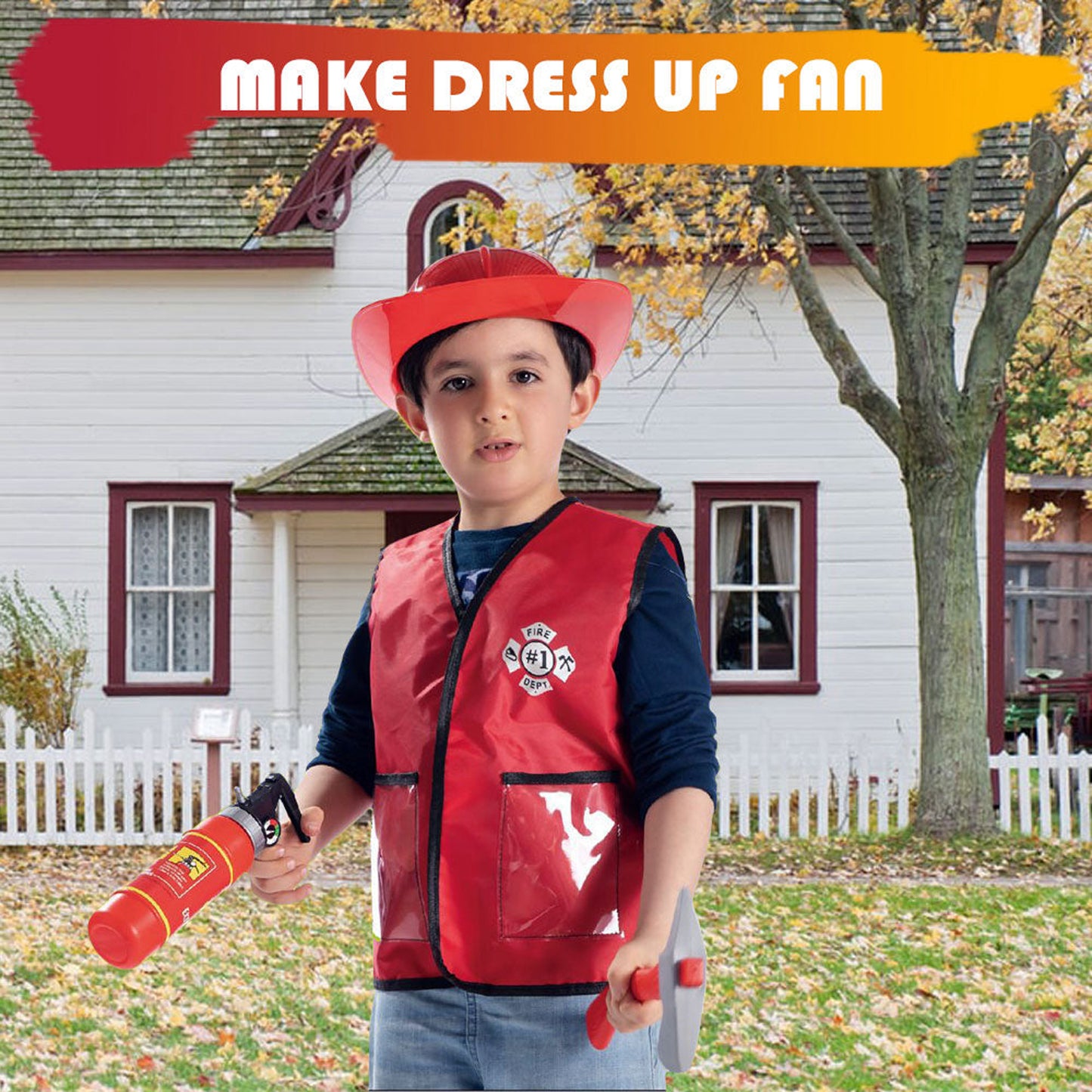 Fitto Firefighter Role Play Costume