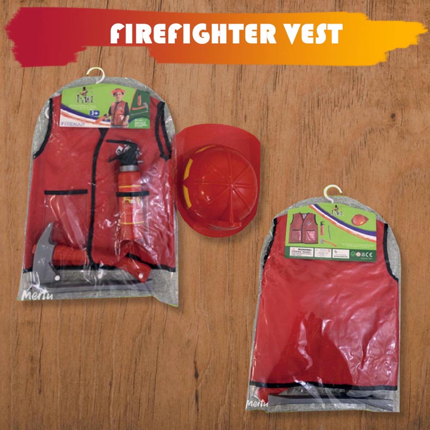Fitto Firefighter Role Play Costume