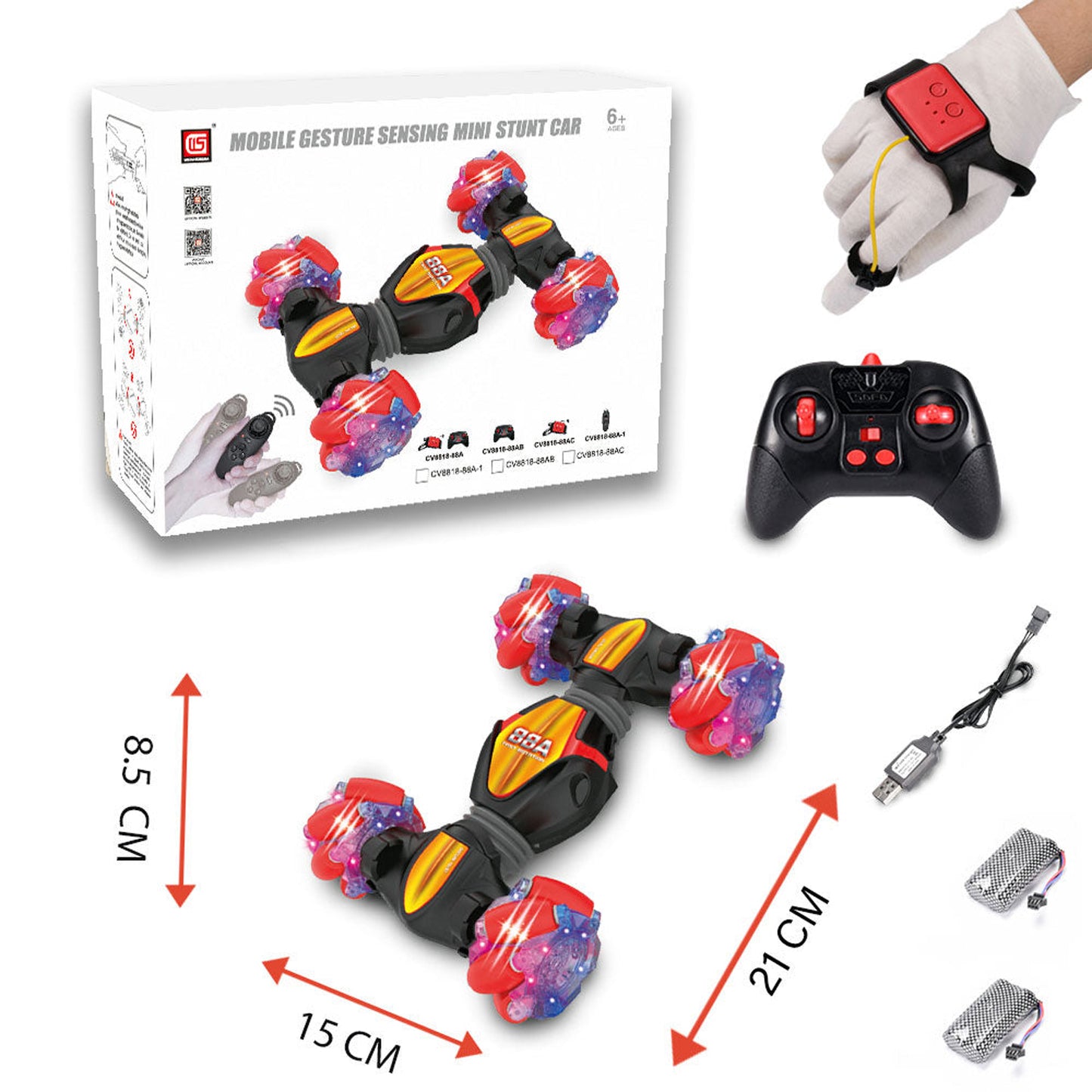 Kidwala Gesture Control Band RC Car