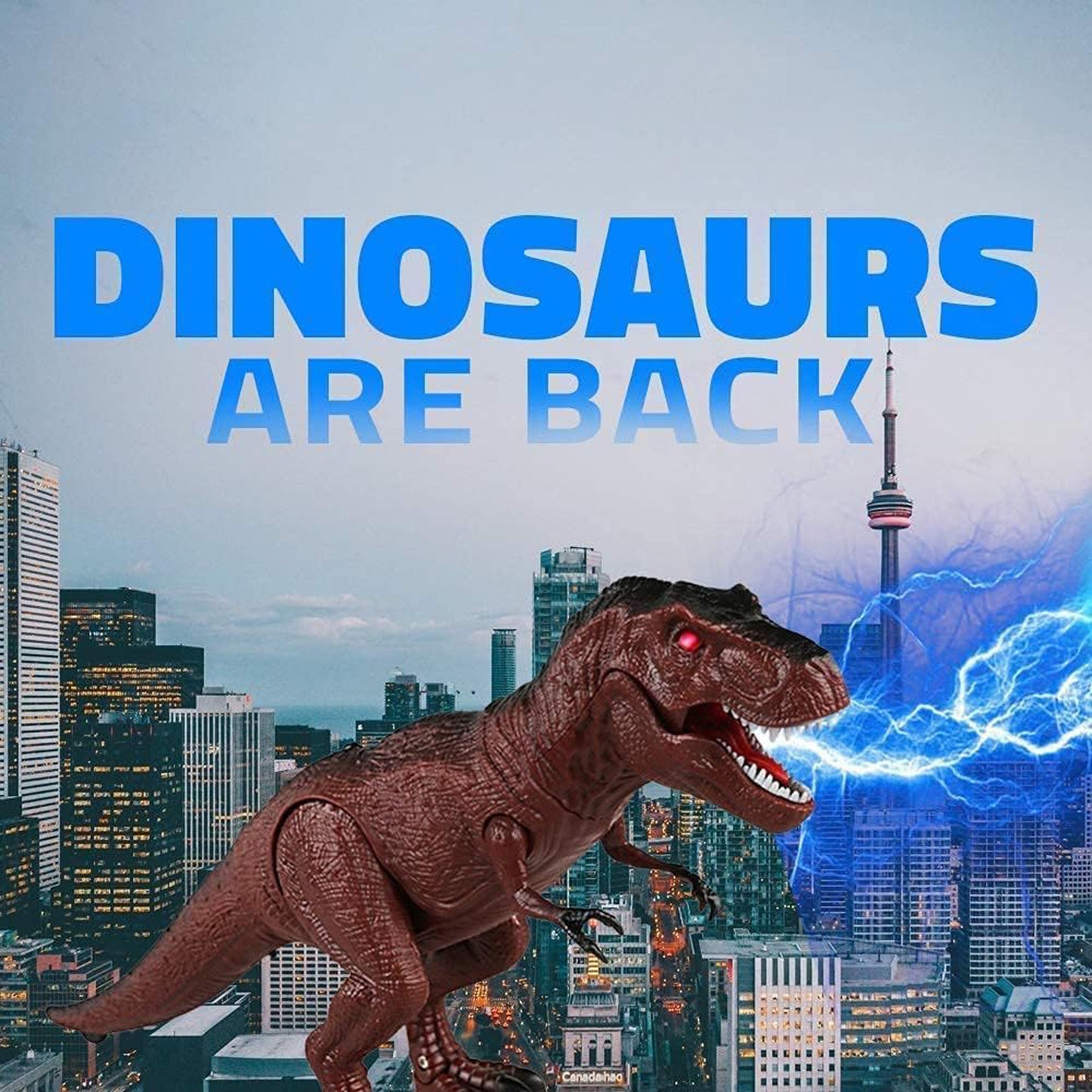 Fitto Remote Control Walking Dinosaur