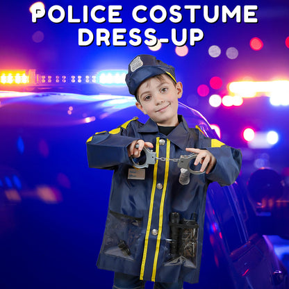 Fitto Policeman Role Play Costume Set