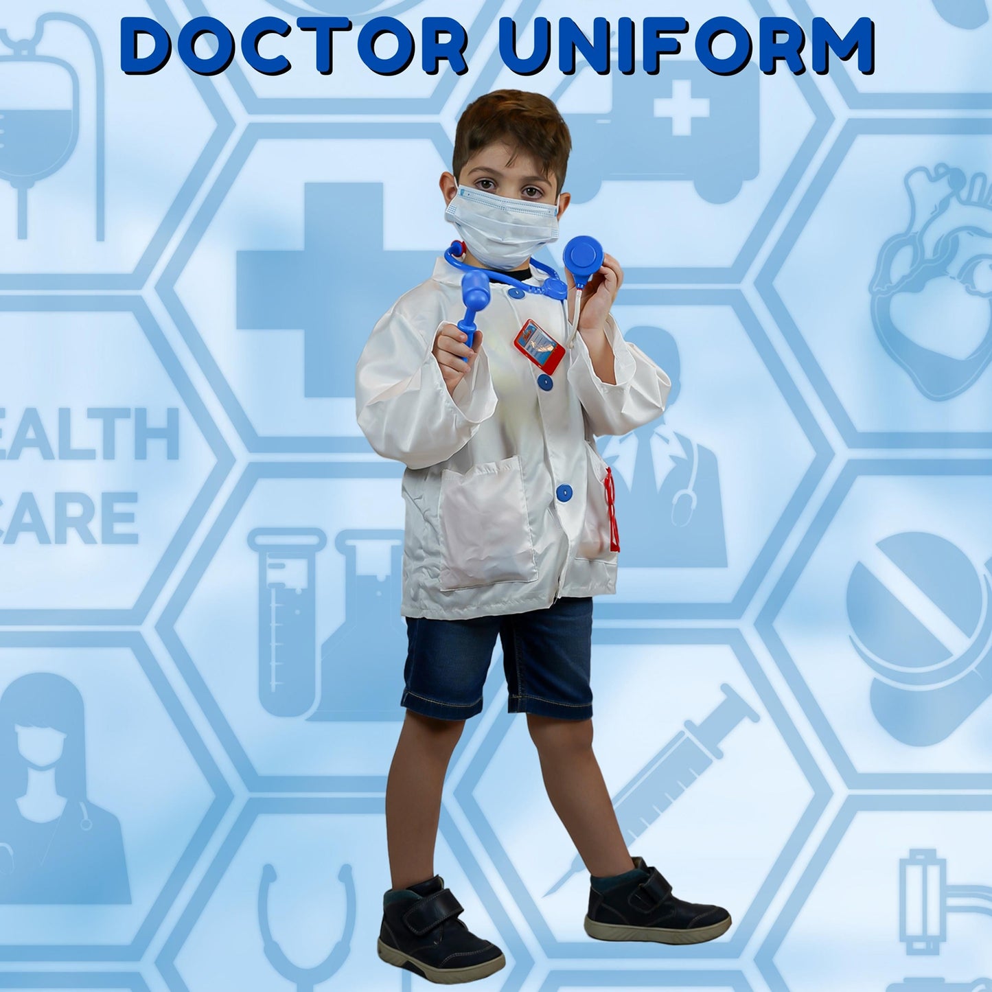 Fitto doctor costume dress up set