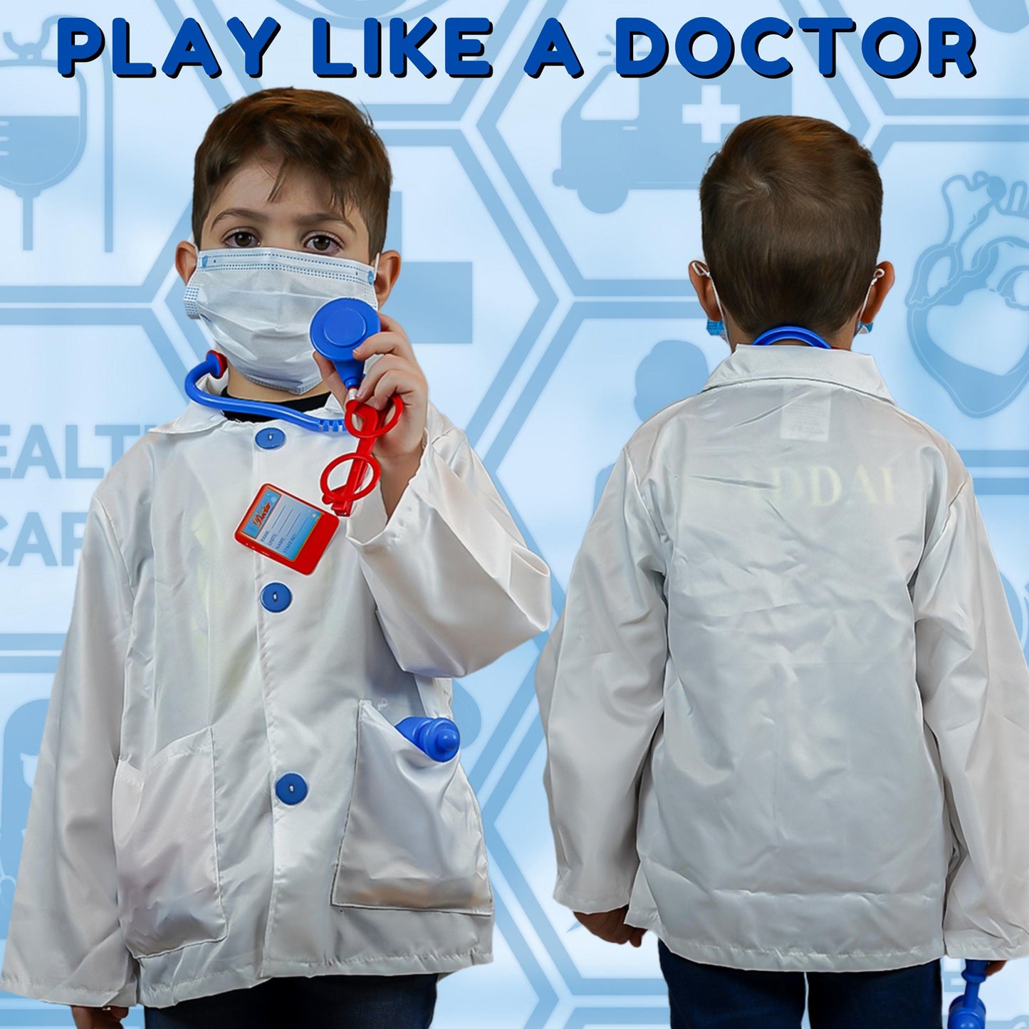 Fitto doctor costume dress up set
