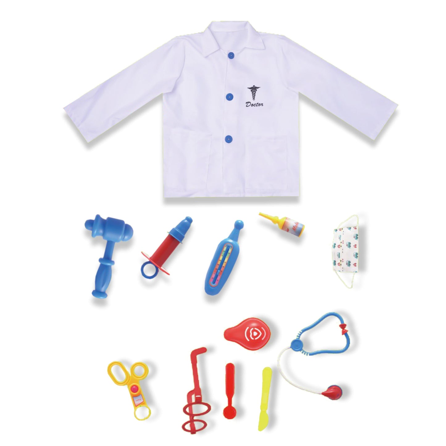 Fitto doctor costume dress up set