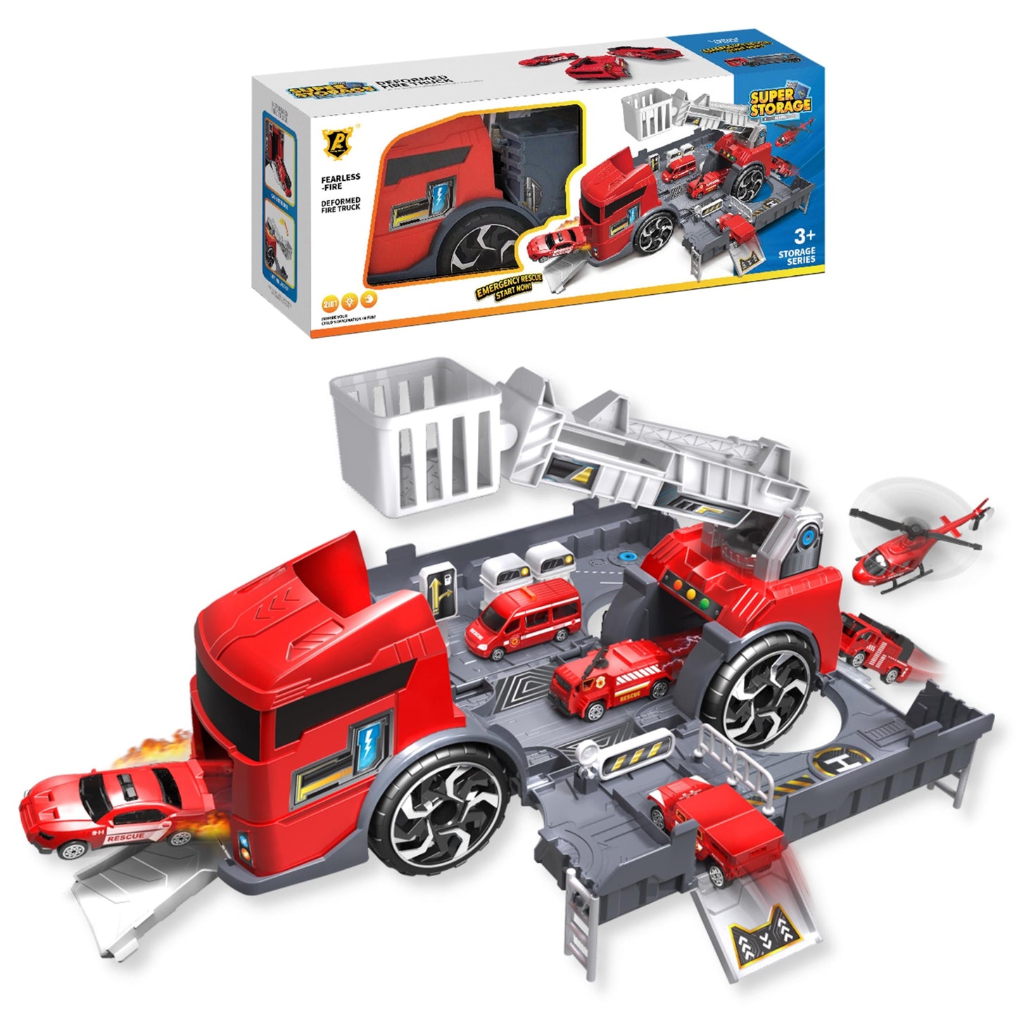 FITTO Convertible Fire fighting truck