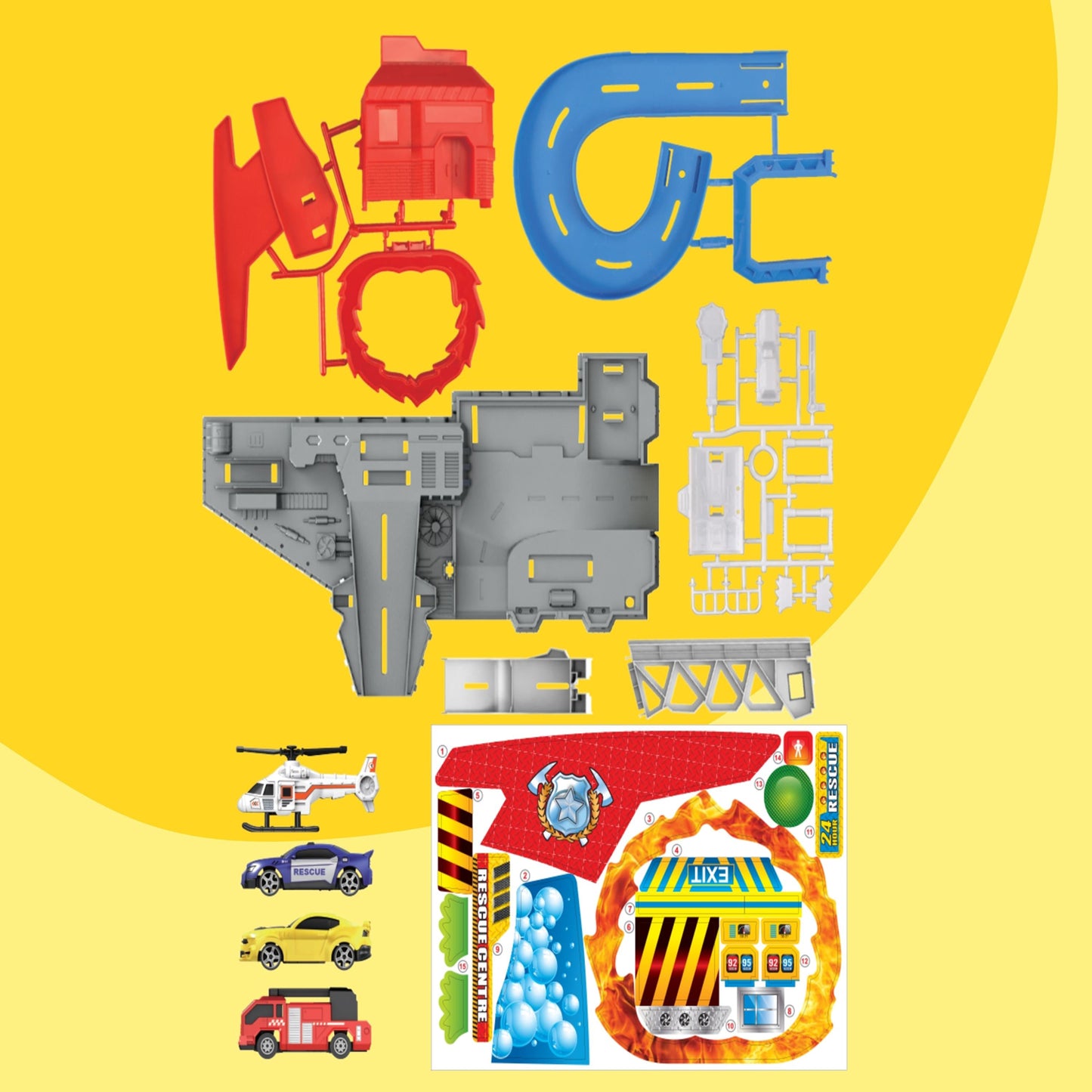 FITTO Construction Race Gas station