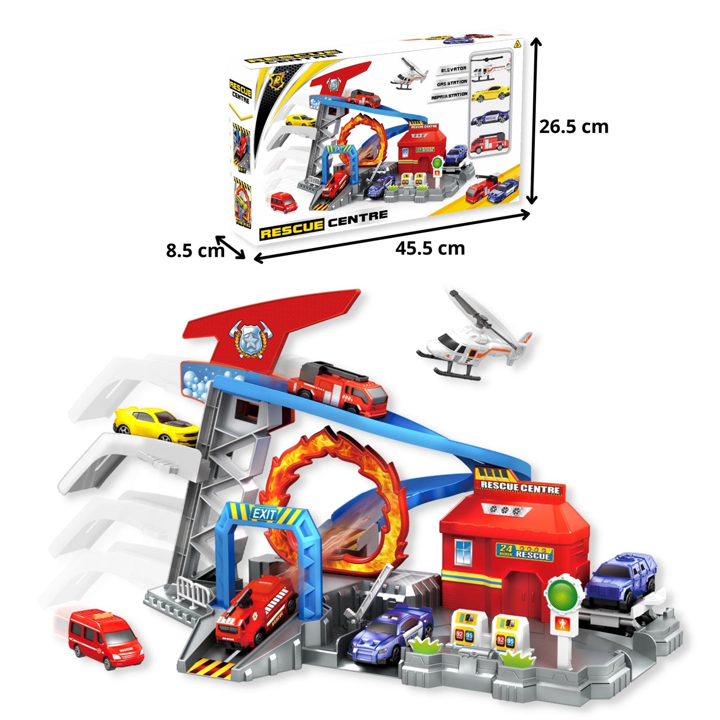 FITTO Construction Race Gas station