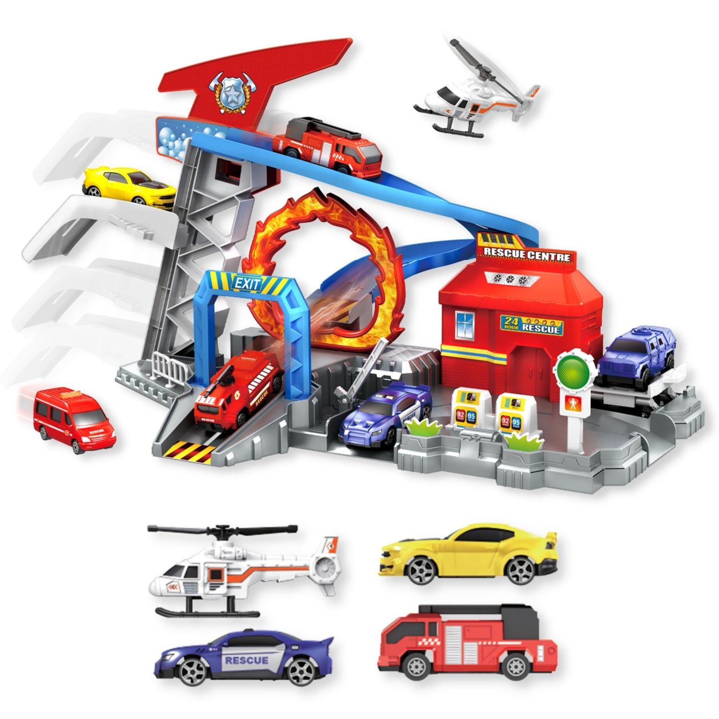 FITTO Construction Race Gas station