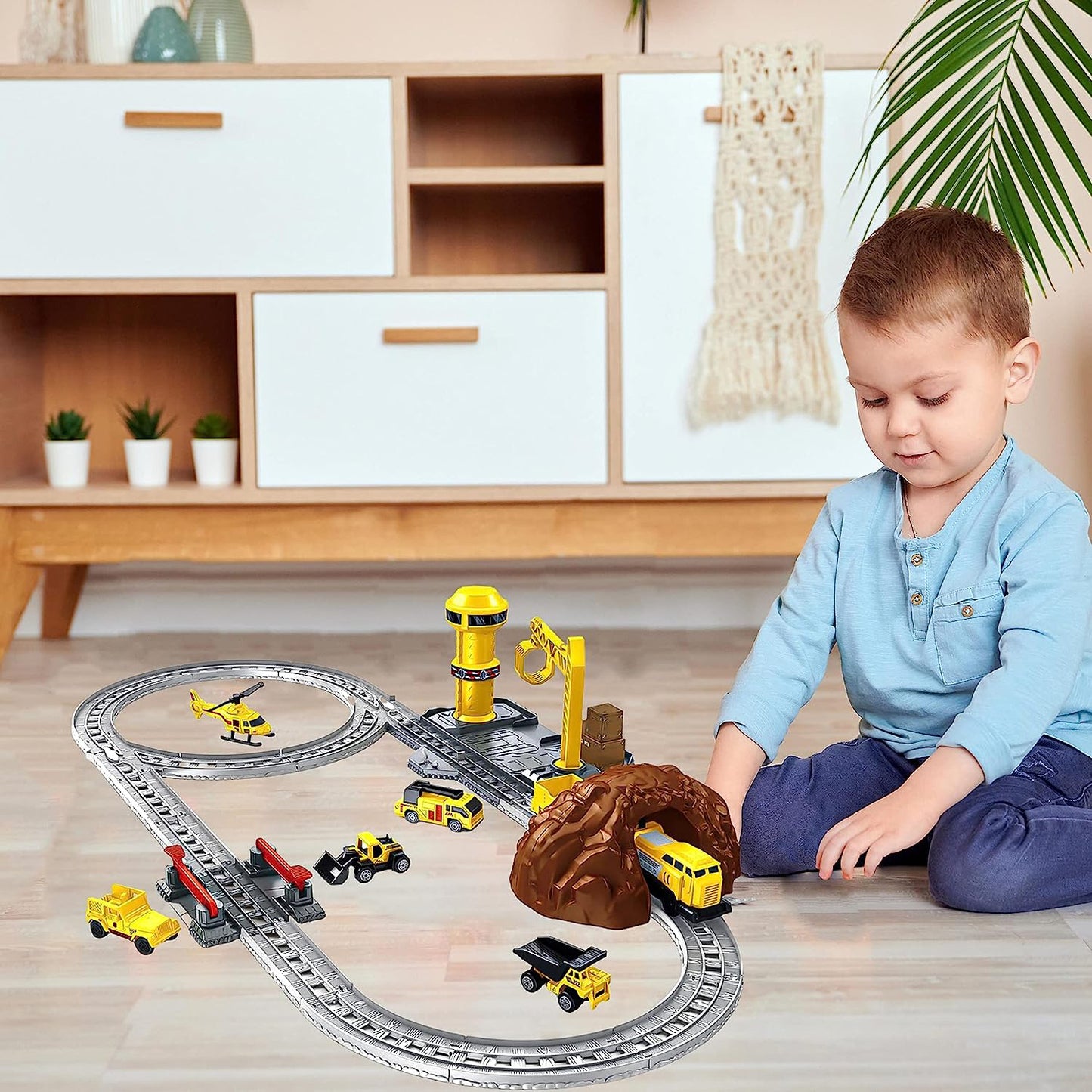 FITTO Train Toy playset