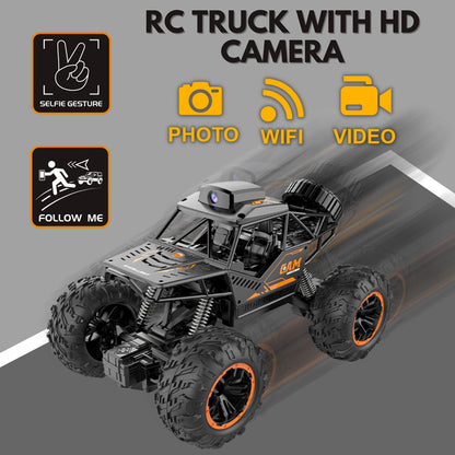 FITTO Remote Control RC Truck with HD