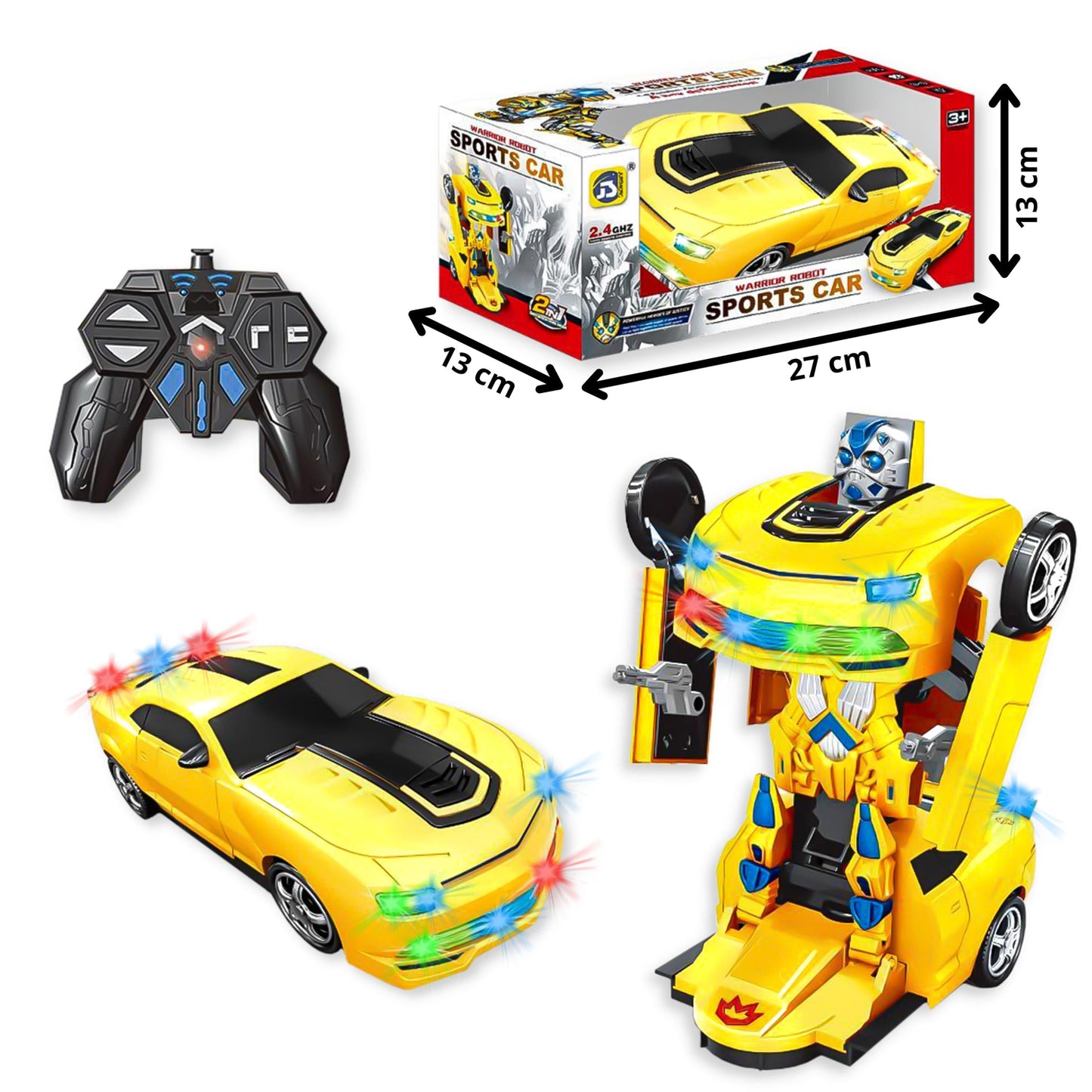 FITTO Bumble Transformer Robot Car