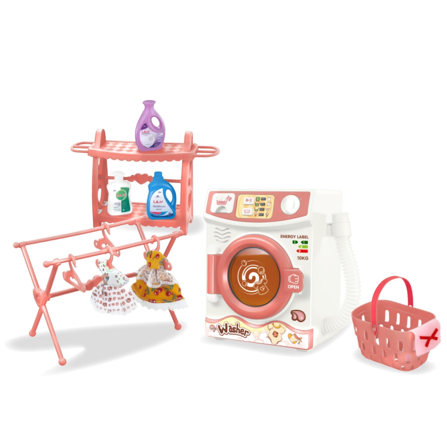 FITTO Kids Washing machine playset