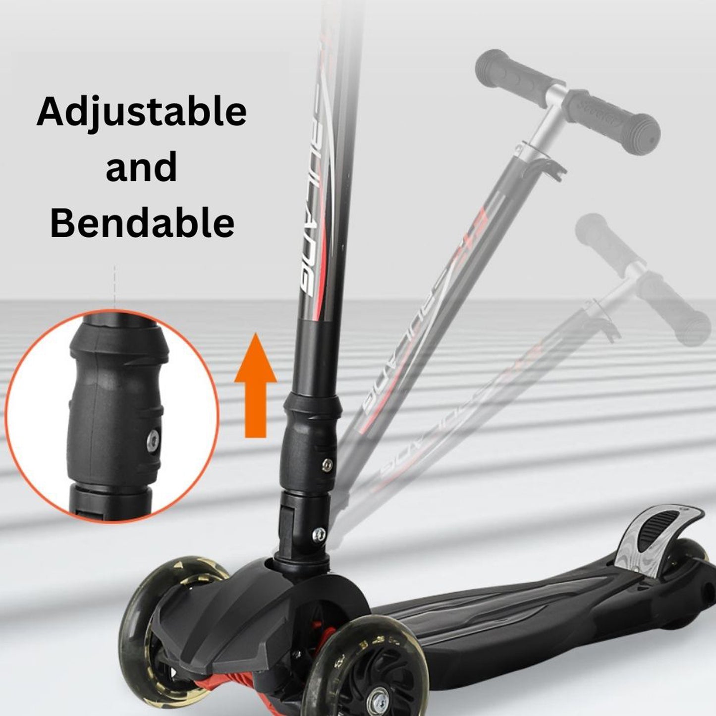 Toddler Scooter with Adjustable Handlebar