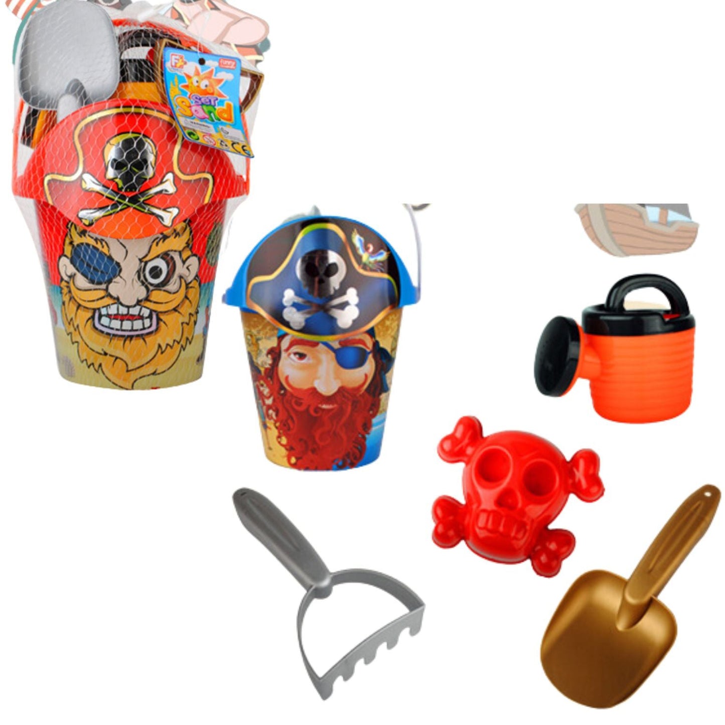 FITTO Plastic Pirate Toy - High-Quality