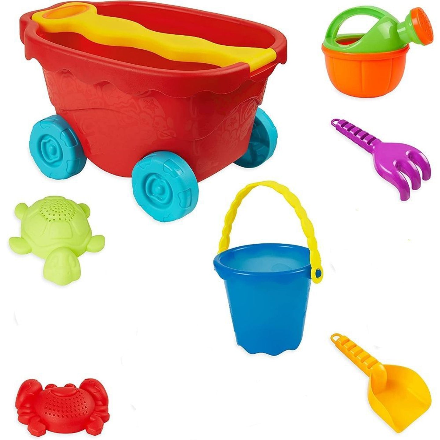 FITTO Beach Bucket and Spade Set