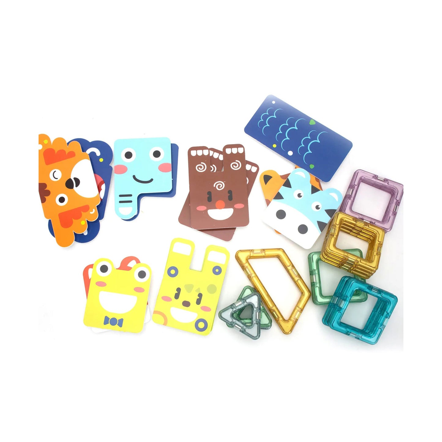 Magnetic STEM Construction Building Blocks Set 35 Pieces