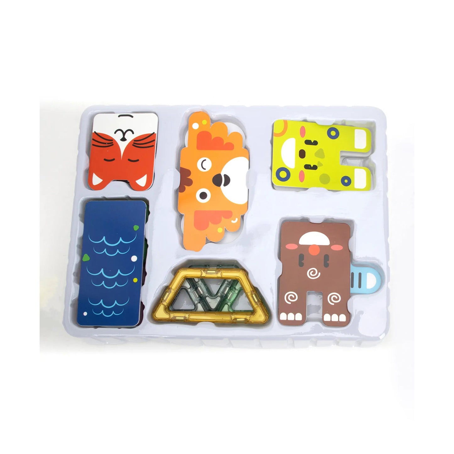 Magnetic STEM Construction Building Blocks Set 35 Pieces