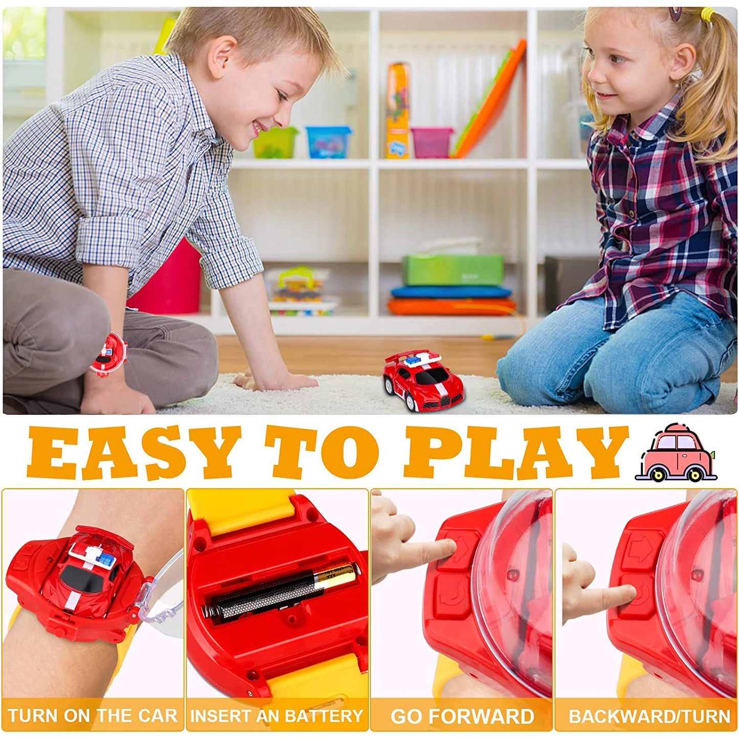 TTO Mini Watch Remote Control Car