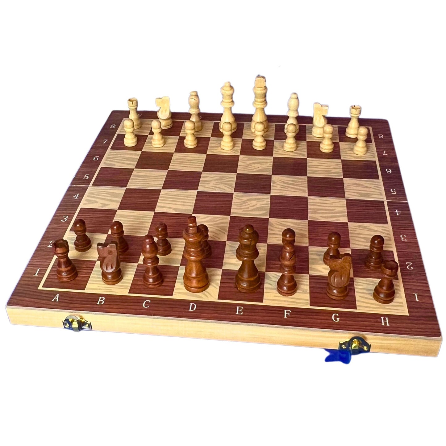 FITTO Magnetic Wooden Chess Set
