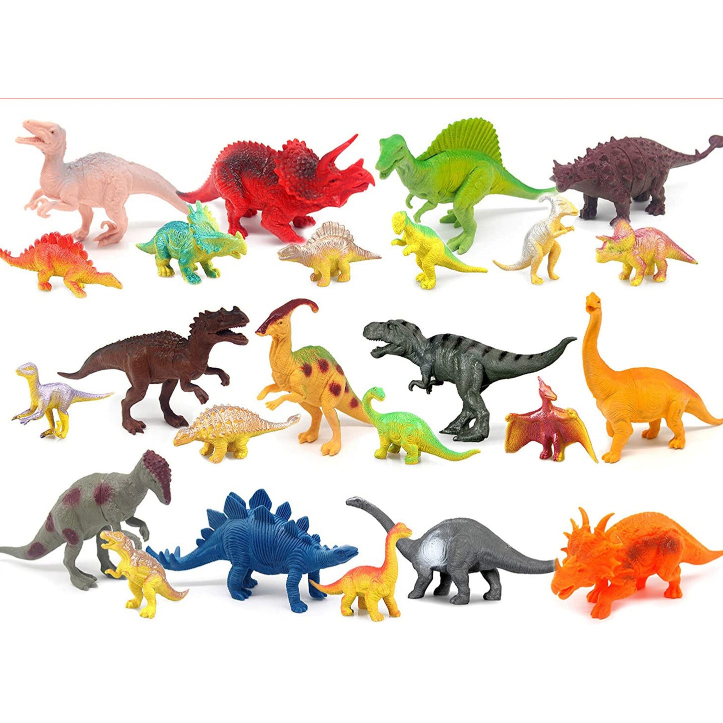 FITTO 27 Pcs Realistic Wild Animal Figures