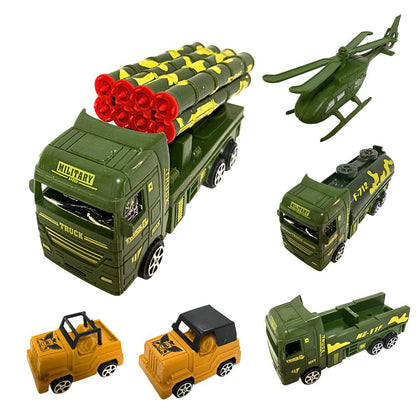 FITTO Military Corps Army Car Set