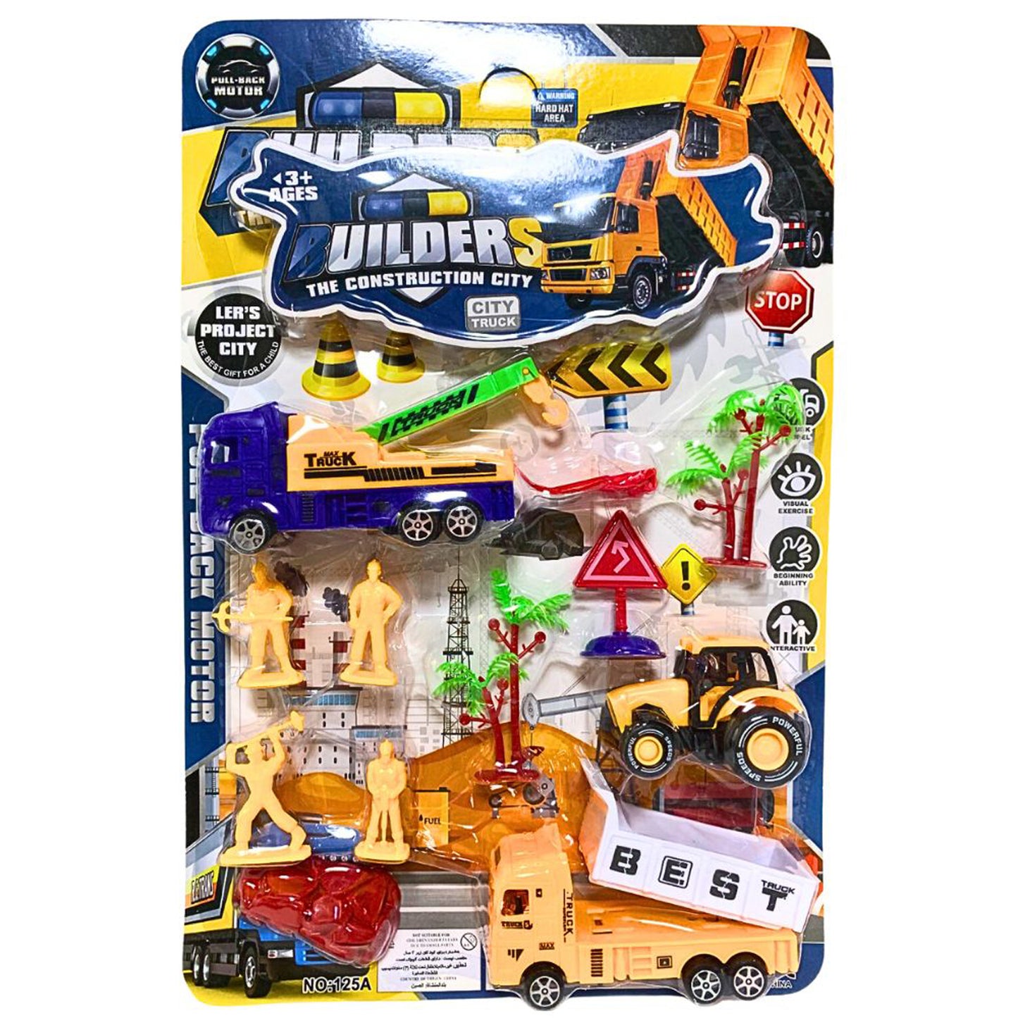 FITTO Construction Vehicle Set