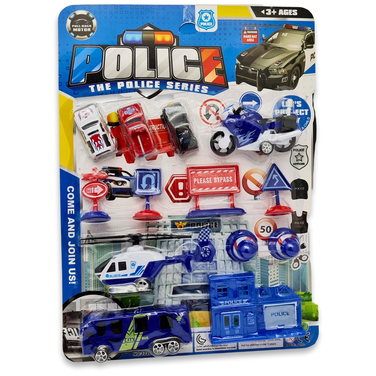 FITTO City Police Super Car Set Die