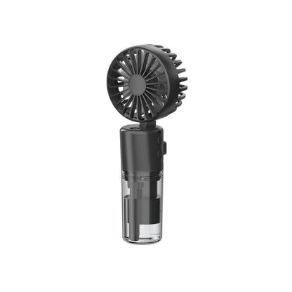 Portable Spray Fan with Misting Function for Instant Cooling