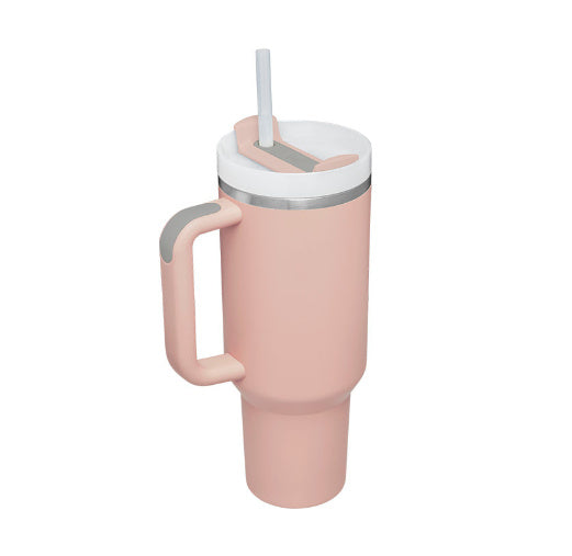 Personalized Insulated Travel Mug with Handle - Eco-Friendly & Customizable