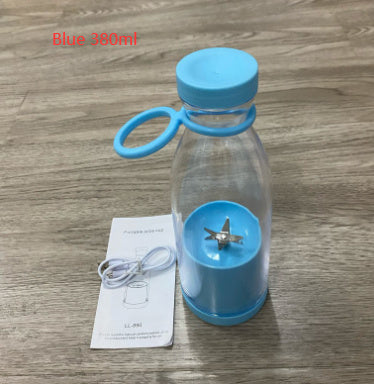 Eco-Friendly Reusable Pink Juice Bottle with Handle