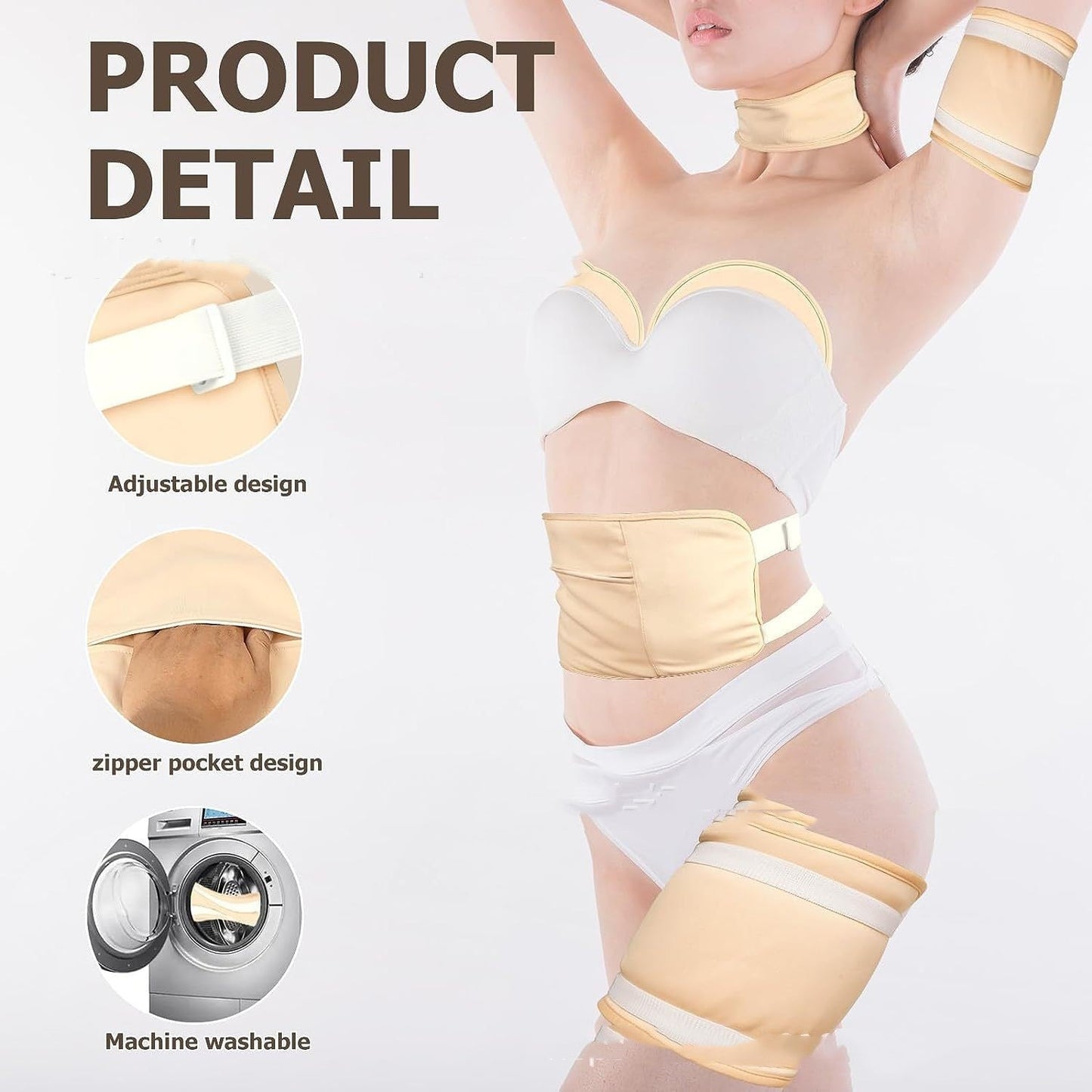 Reusable Castor Oil Pack Wrap for Wellness and Sustainability