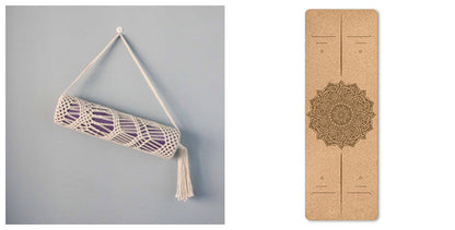Eco-Friendly Cork Yoga Mat - Sustainable, Durable, Non-Toxic Exercise Mat