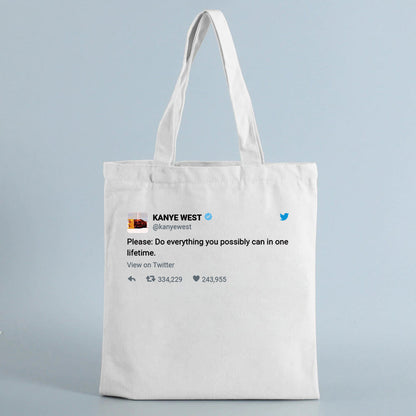 Eco-Friendly Customizable Canvas Tote Bag for Sustainable Living